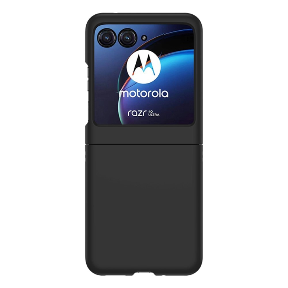 Motorola Razr 40 Ultra Hardcover mit integriertem Displayschutz schwarz