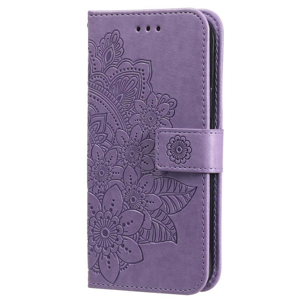 Samsung Galaxy S23 FE Handytasche Mandala lila