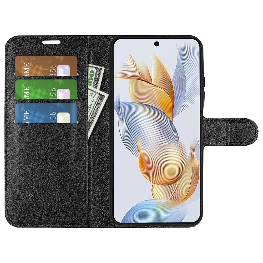  Honor 90 Pro Handytasche Schwarz