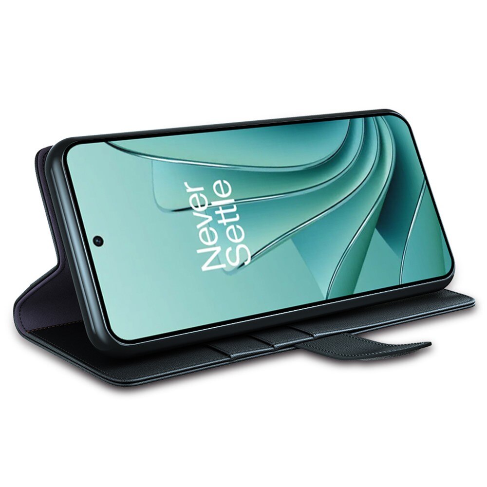  OnePlus Nord 3 Echtlederhülle Schwarz