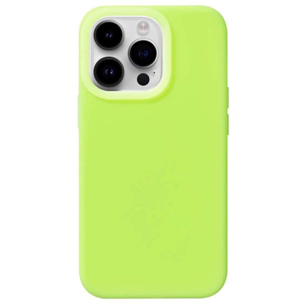 Silikonhülle Jelly iPhone 15 Pro grün