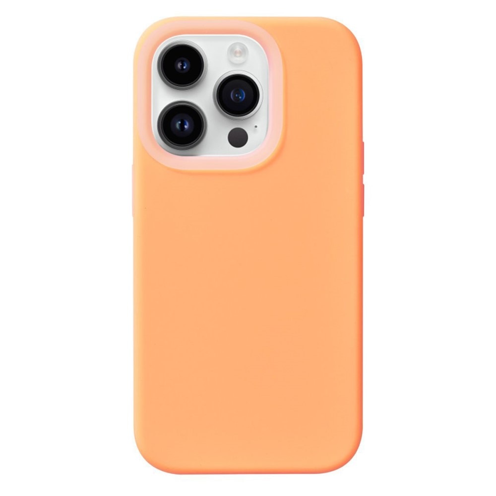 Silikonhülle Jelly iPhone 15 Pro orange
