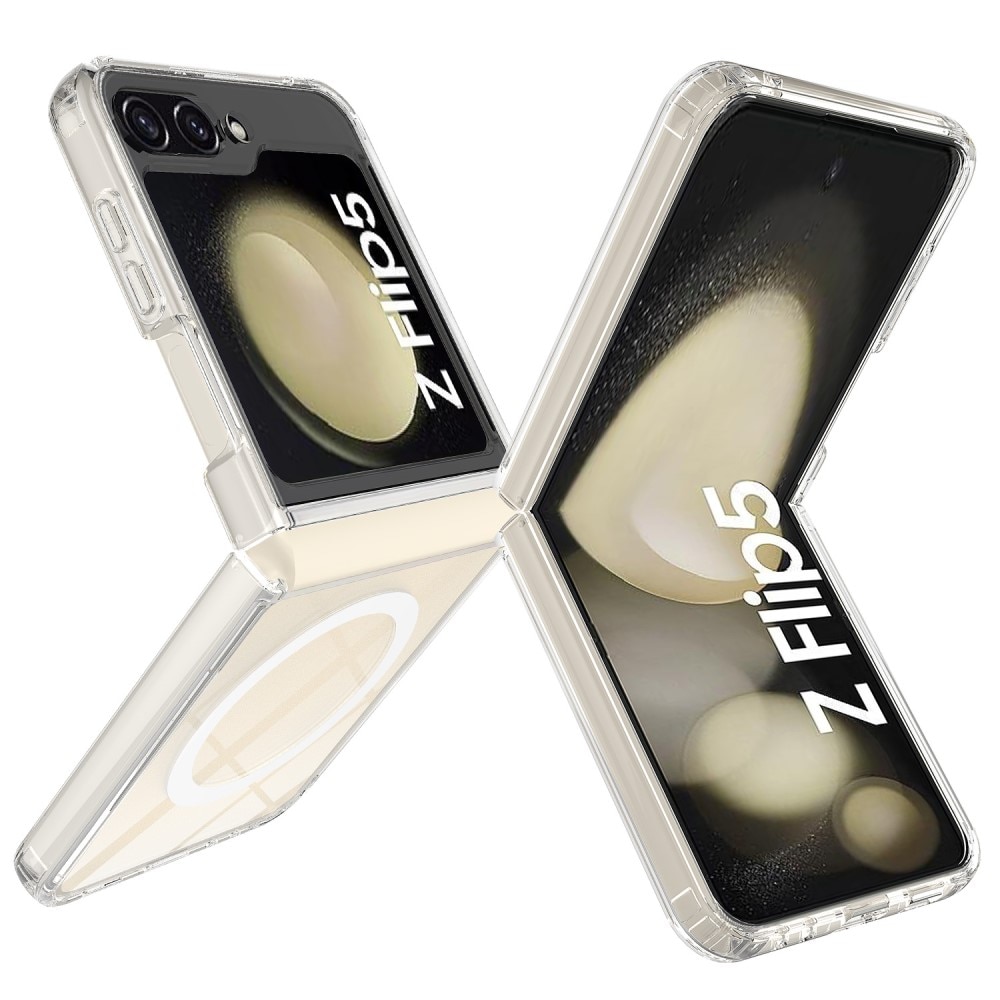 Hybrid-Hülle MagSafe Samsung Galaxy Z Flip 5  transparent