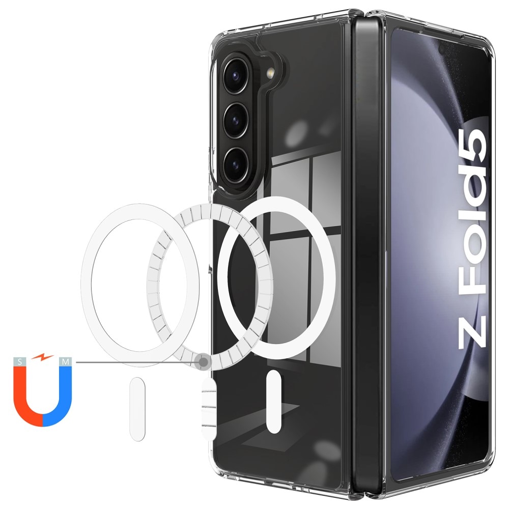 Hybrid-Hülle MagSafe Samsung Galaxy Z Fold  5  transparent