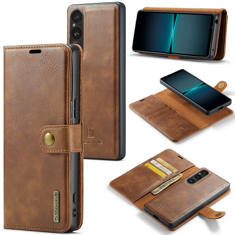 Handytasche Magnetische Sony Xperia 1 V Cognac