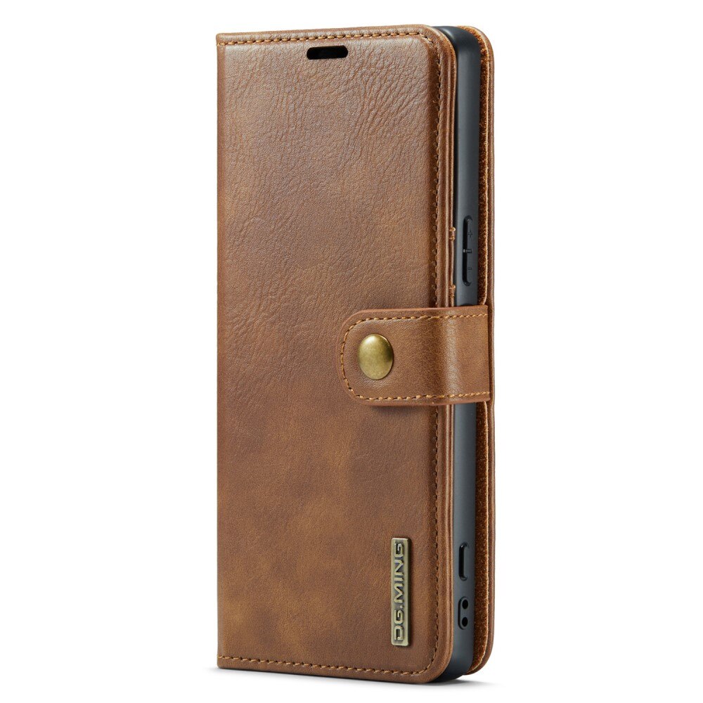 Handytasche Magnetische Sony Xperia 5 V Cognac