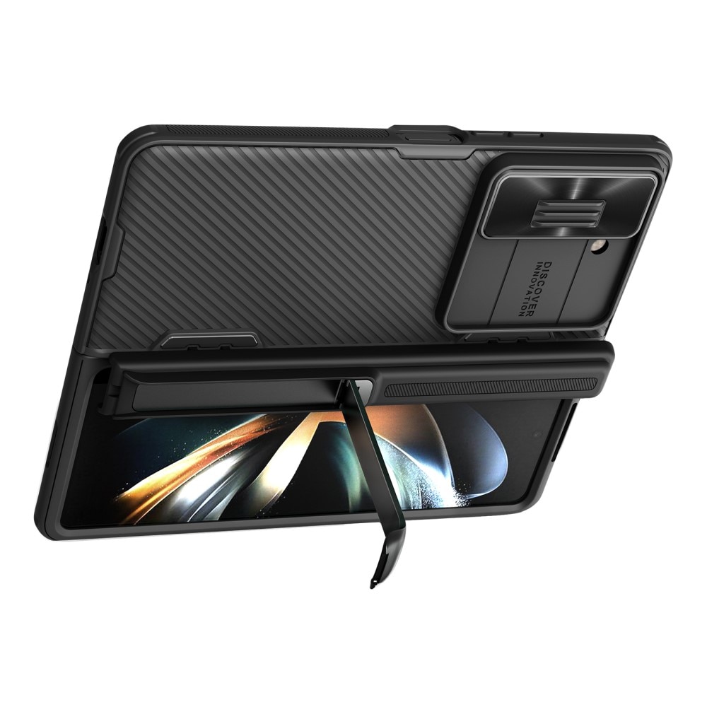 CamShield Fold Hülle Kickstand Samsung Galaxy Z Fold 5 schwarz