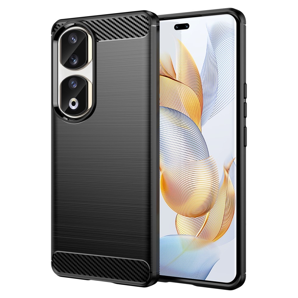  Honor 90 Pro Hülle TPU Brushed Schwarz