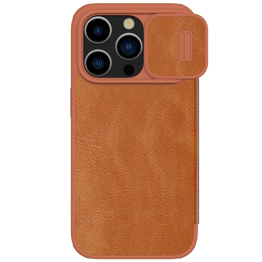 Qin Pro CamShield iPhone 15 Pro Max Brown