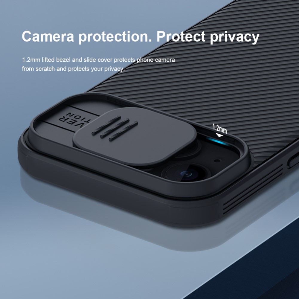 CamShield Hülle iPhone 15 Blau