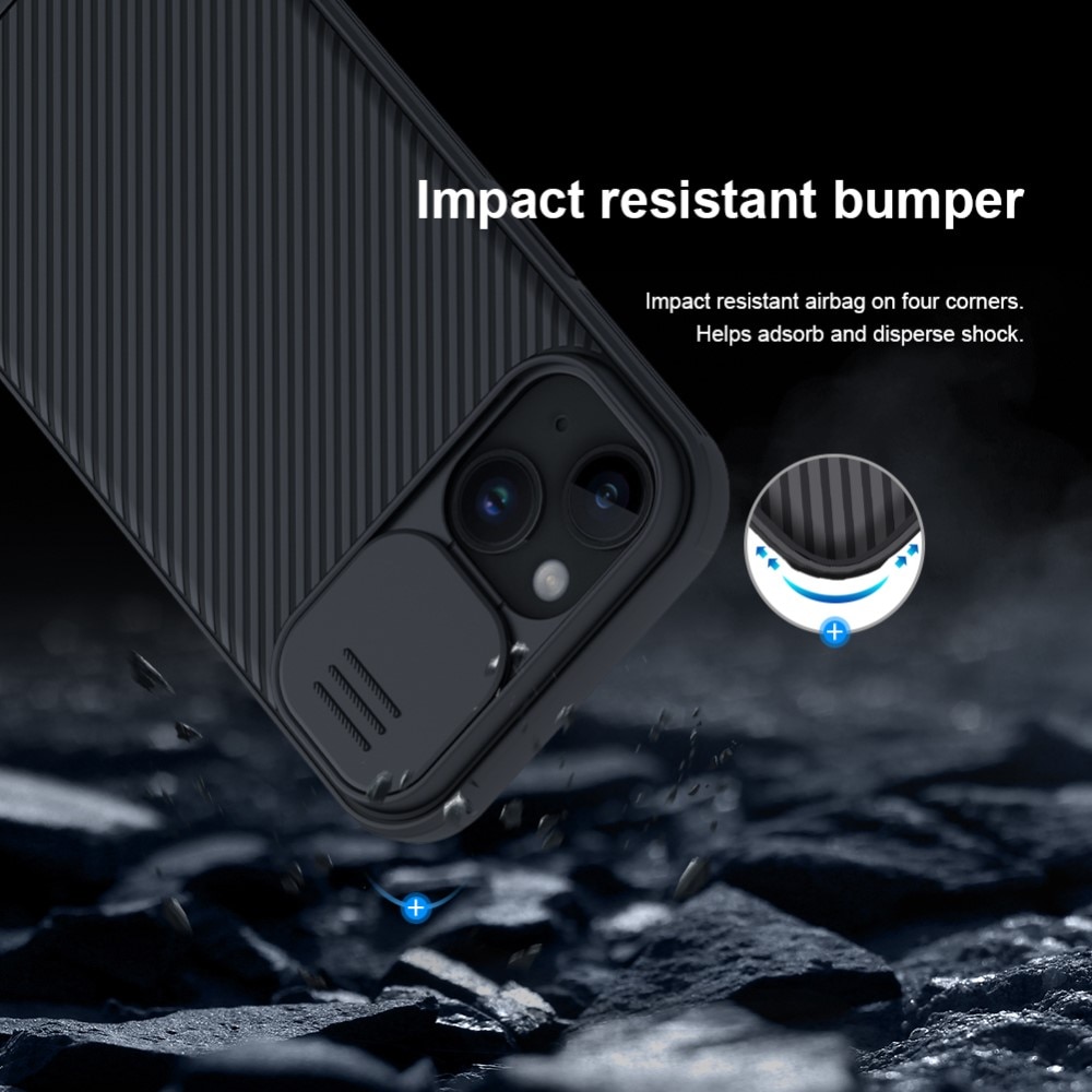CamShield Hülle iPhone 15 Blau