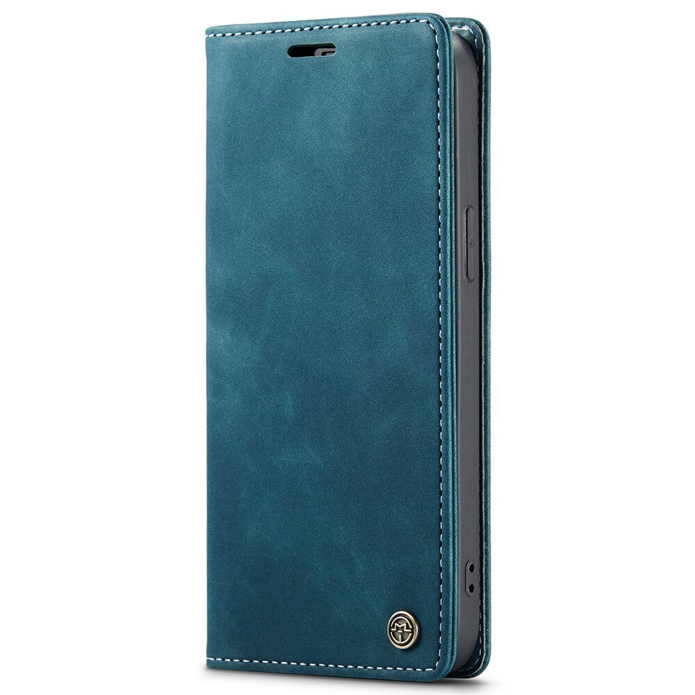 Slim Portemonnaie-Hülle iPhone 15 Pro Max blau