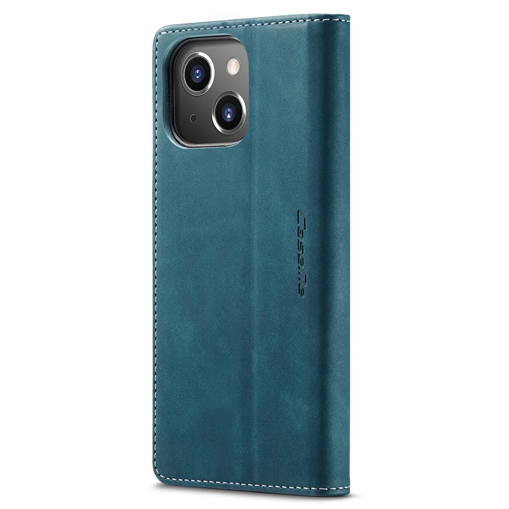 Slim Portemonnaie-Hülle iPhone 15 Plus blau