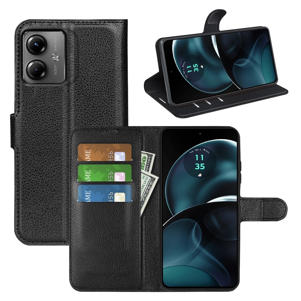 Motorola Moto G14 Handytasche schwarz