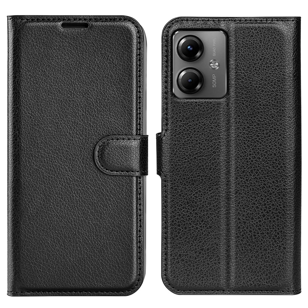 Motorola Moto G14 Handytasche schwarz