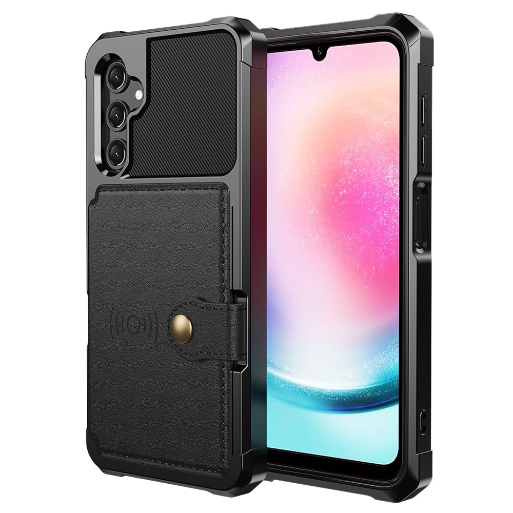 Samsung Galaxy A24 Tough Multi-slot Case schwarz