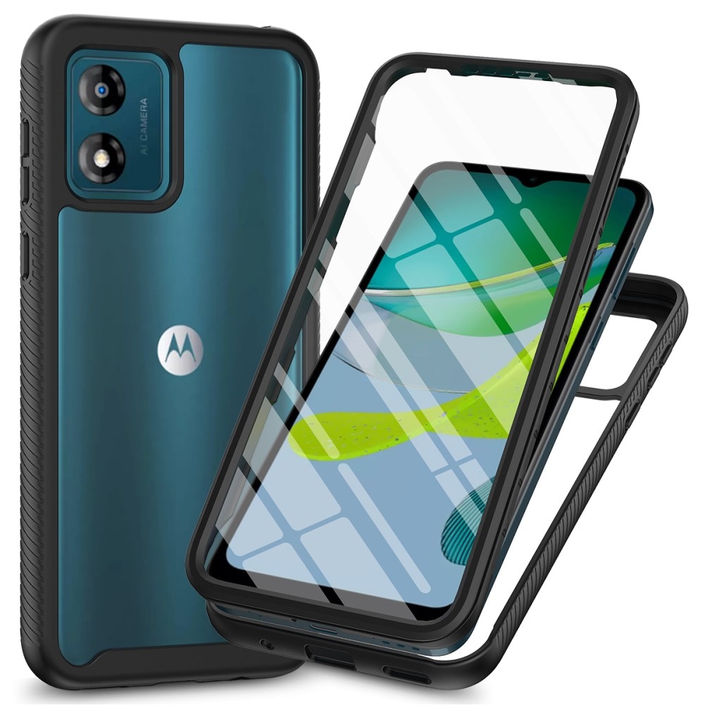 Motorola Moto E13 Full Protection Case schwarz