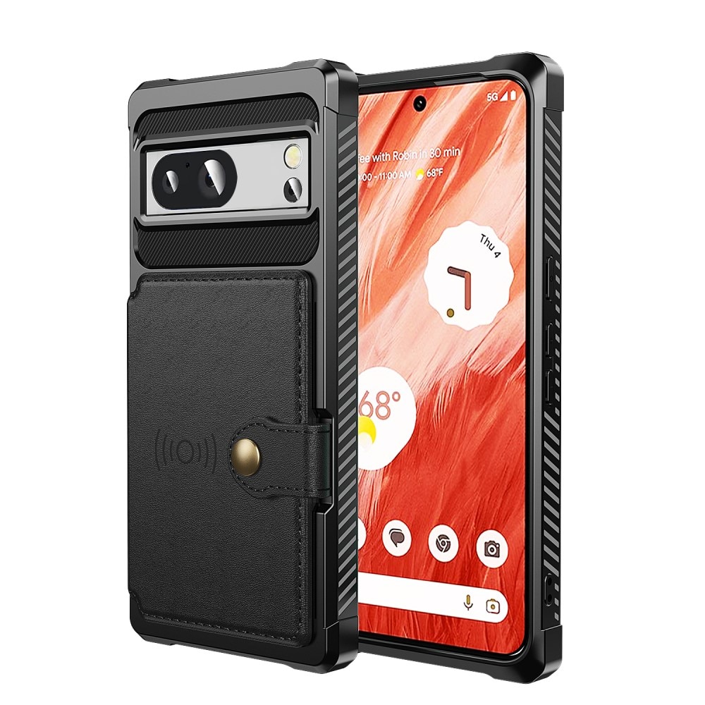 Google Pixel 8 Tough Multi-slot Case schwarz