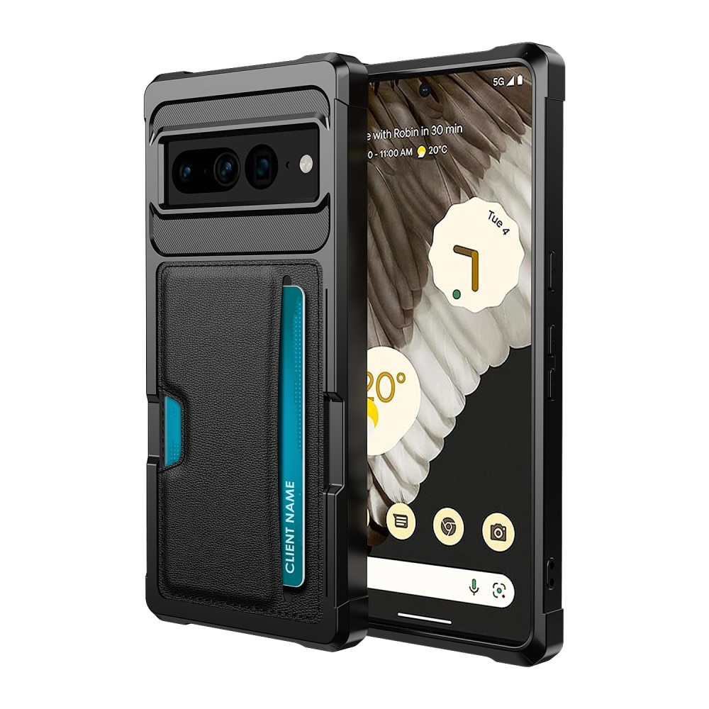 Google Pixel 8 Pro Tough Card Case schwarz