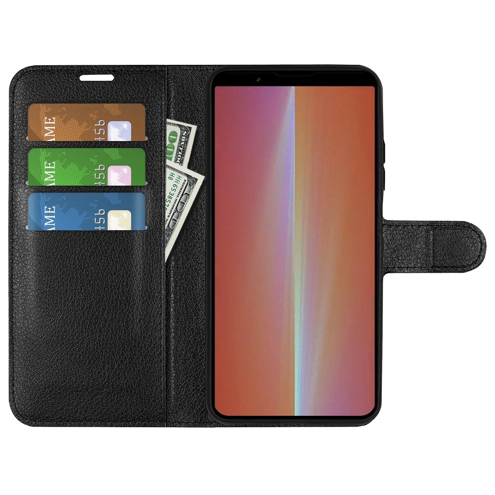 Sony Xperia 5 V Handytasche Schwarz