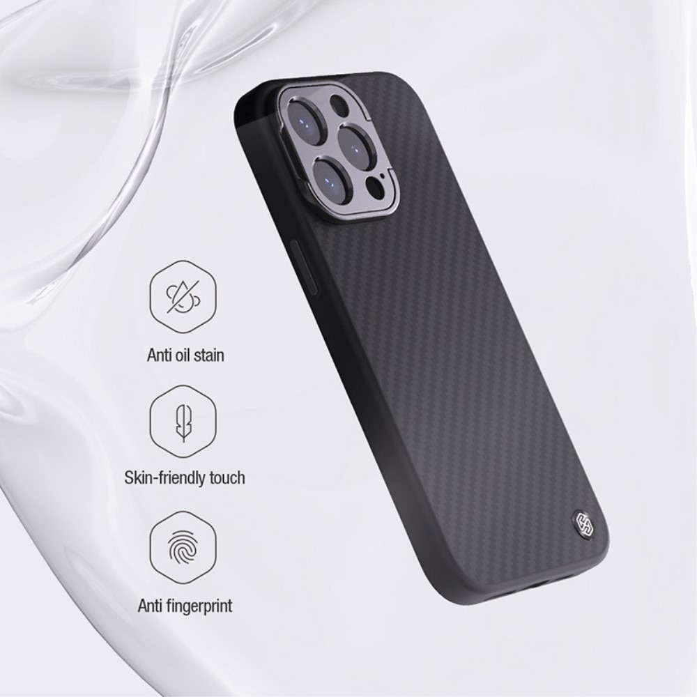 Aramid LensWing MagSafe Hülle iPhone 15 Pro schwarz