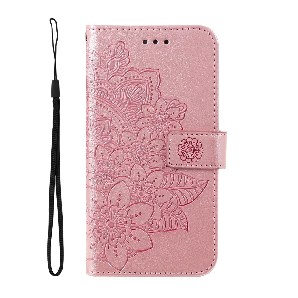 Xiaomi 13T Pro Handytasche Mandala rosa