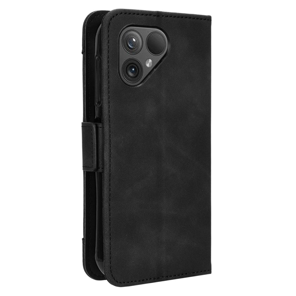 Fairphone 5 Multi Portemonnaie-Hülle schwarz