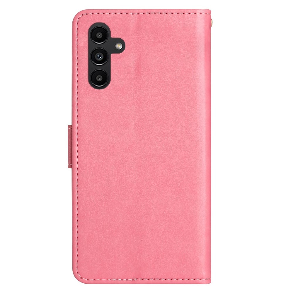 Samsung Galaxy A25 Handyhülle mit Schmetterlingsmuster, rosa