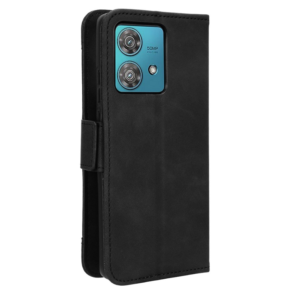 Motorola Edge 40 Neo Multi Portemonnaie-Hülle schwarz