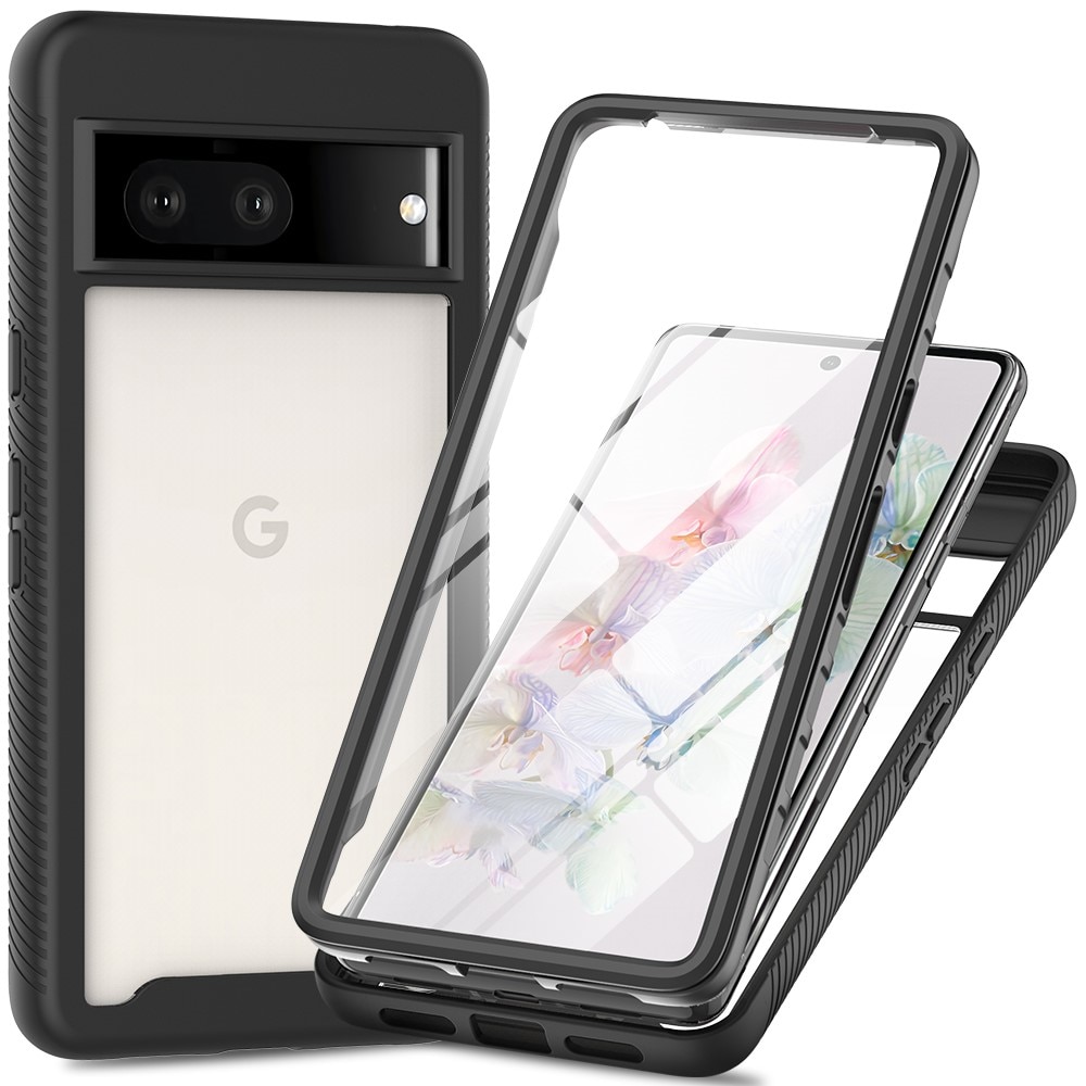 Google Pixel 8 Full Protection Case schwarz