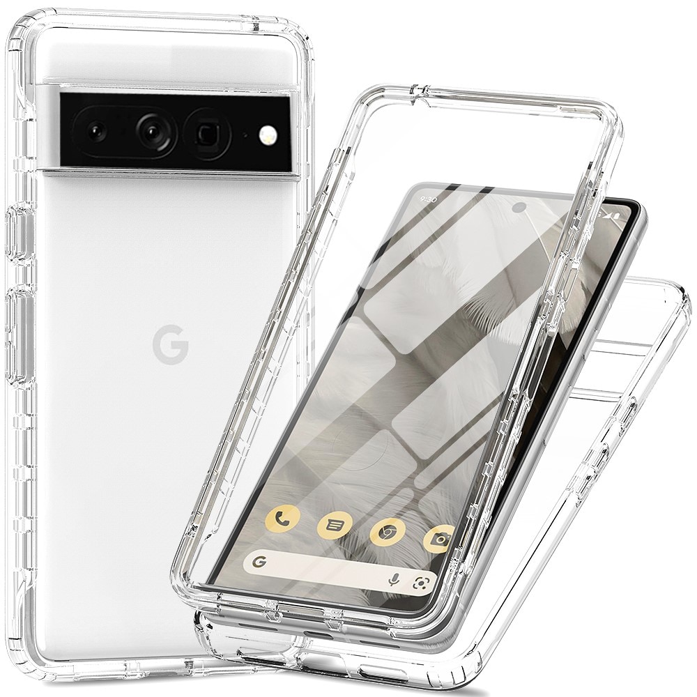 Google Pixel 8 Pro Full Protection Case durchsichtig