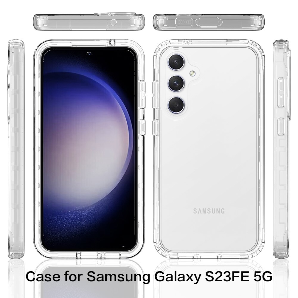 Samsung Galaxy S23 FE Full Protection Case durchsichtig