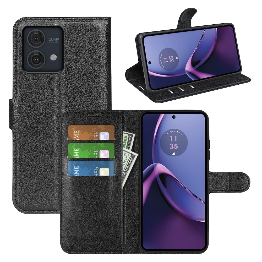 Motorola Moto G84 Handytasche Schwarz