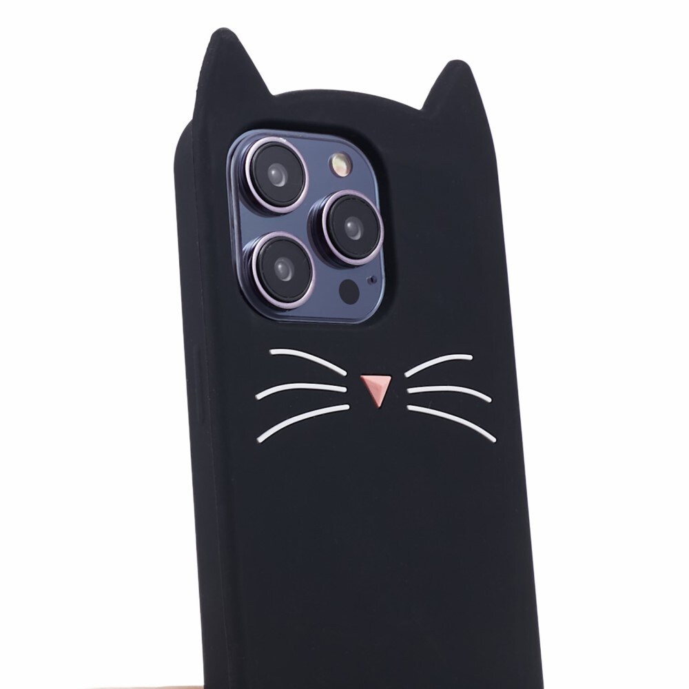 Ether Magnetische Hülle Für IPhone 15 Pro Max - Schlank Mit Polycarbonat-Rückseite, Schwarz