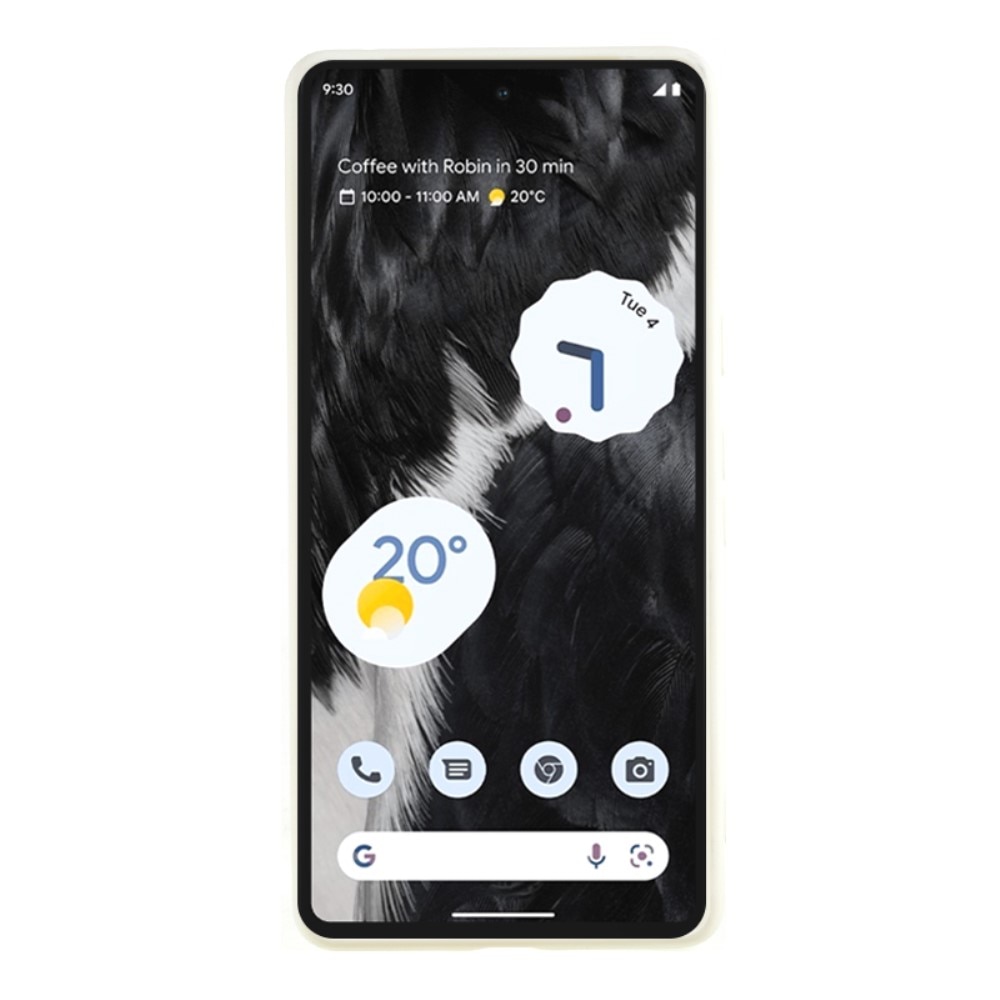 Google Pixel 8 Stoßfeste TPU-hülle Weiß