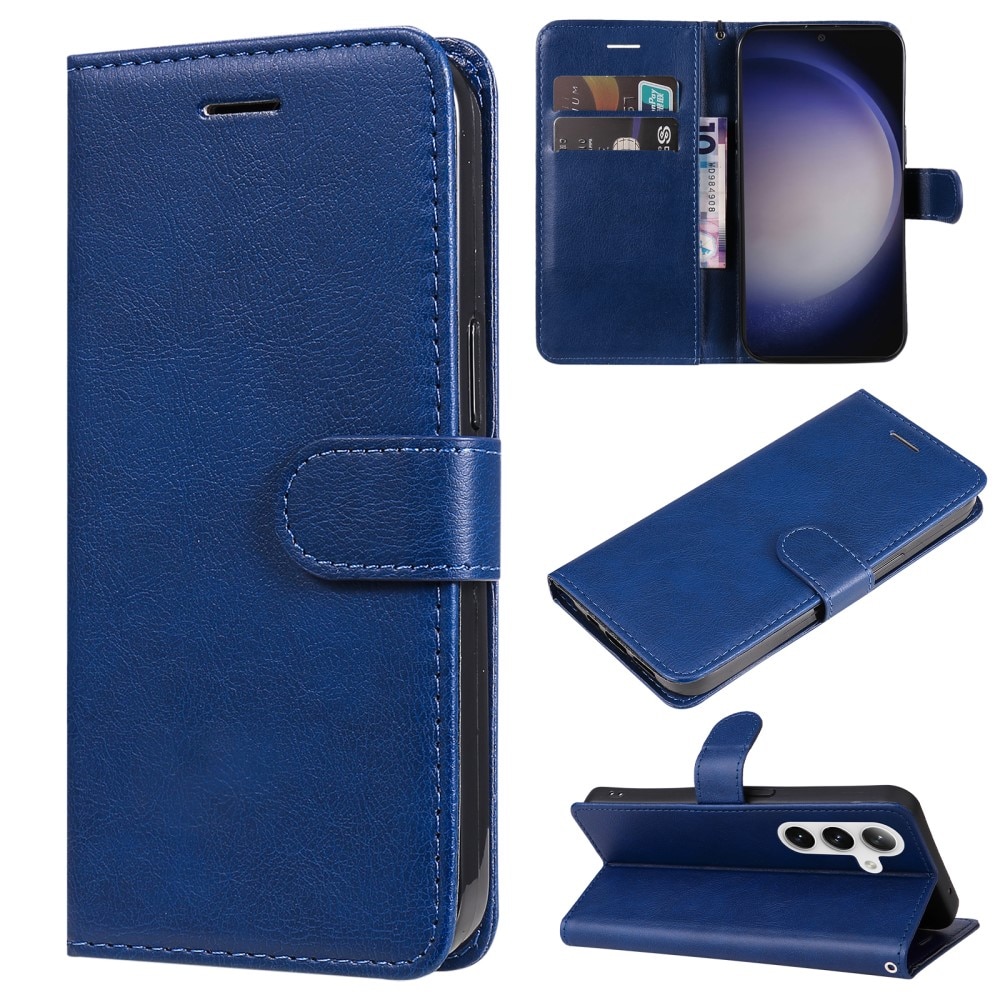 Samsung Galaxy S24 Portemonnaie-Hülle blau