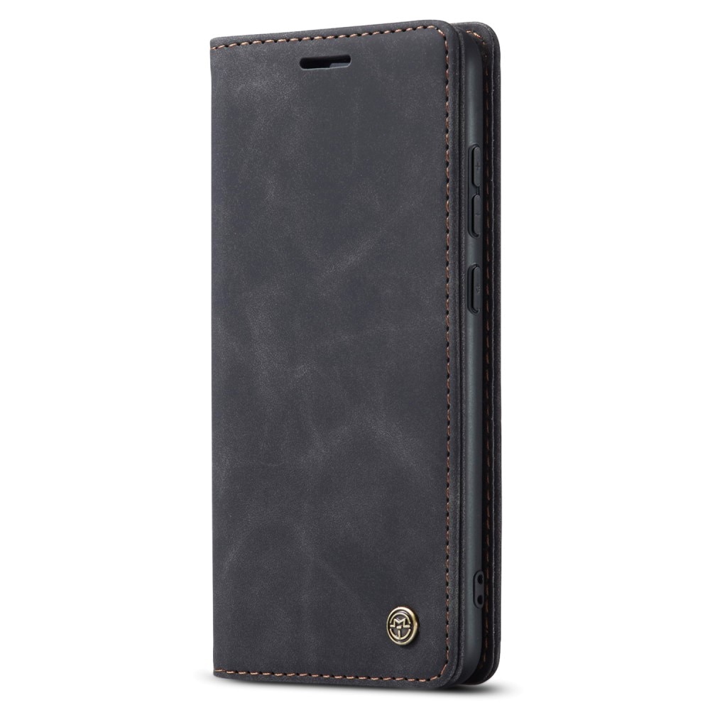Slim Portemonnaie-Hülle Samsung Galaxy S23 FE Schwarz