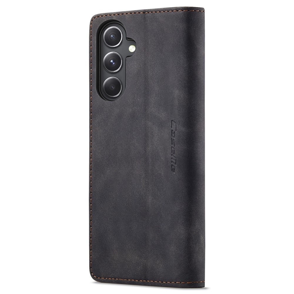 Slim Portemonnaie-Hülle Samsung Galaxy S23 FE Schwarz