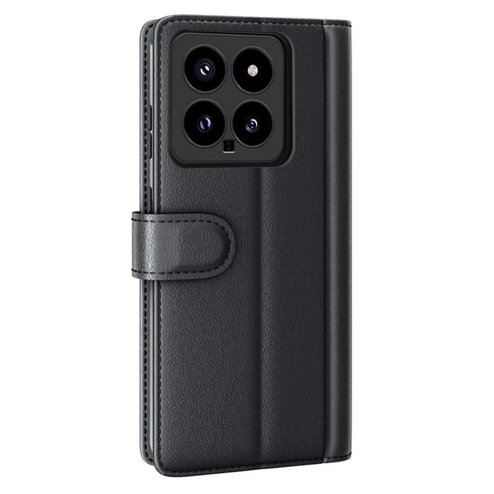 Xiaomi 14 Echtlederhülle Schwarz