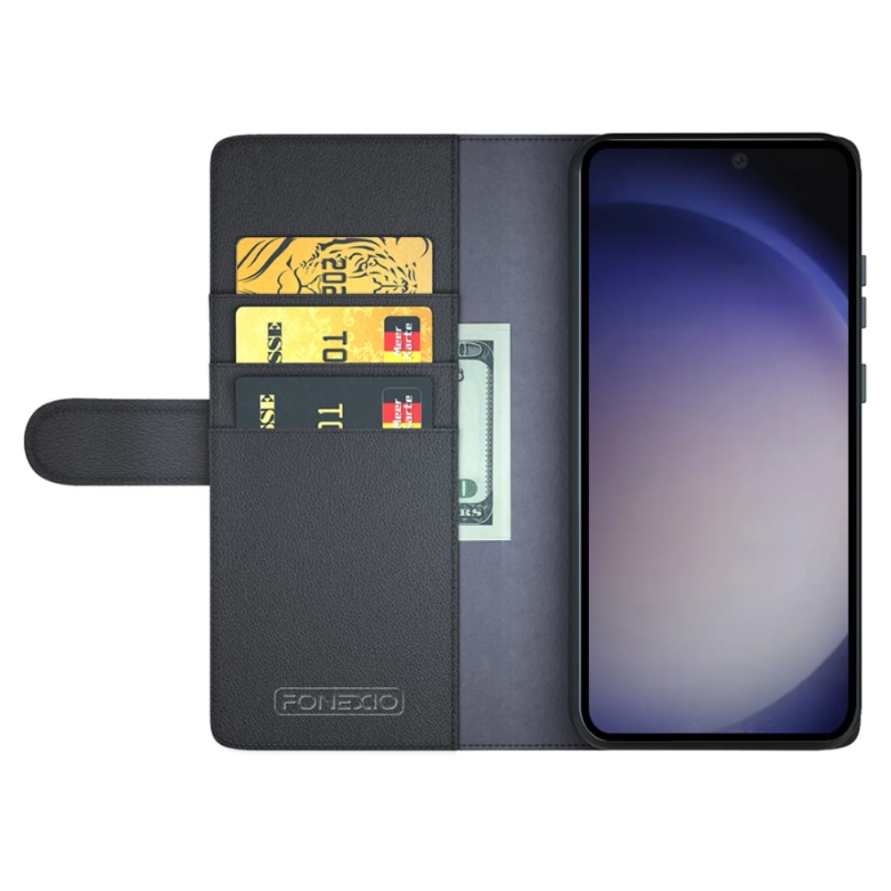 Samsung Galaxy S24 Kit mit Handytasche und Displayschutz-Panzerglas