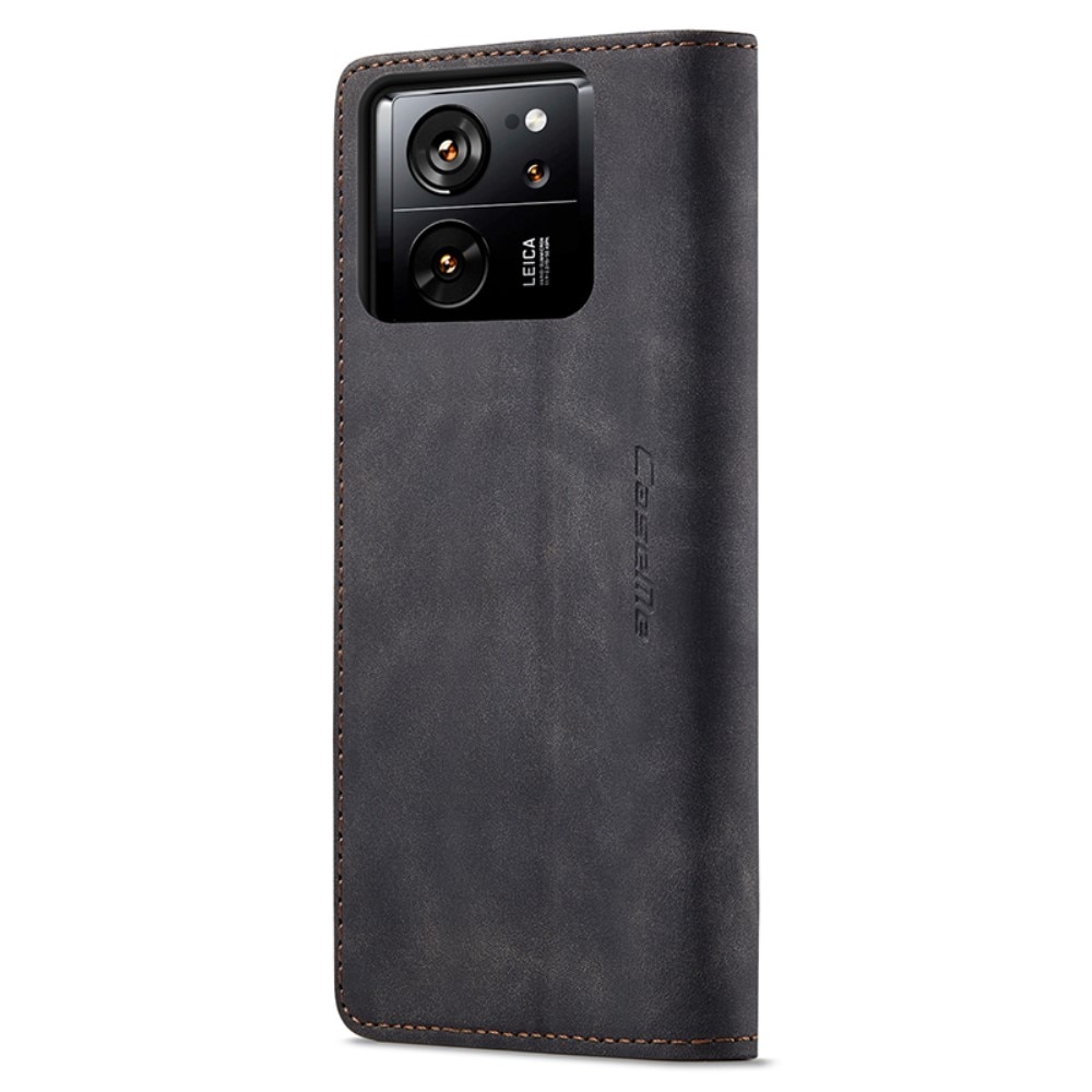 Slim Portemonnaie-Hülle Xiaomi 13T Schwarz