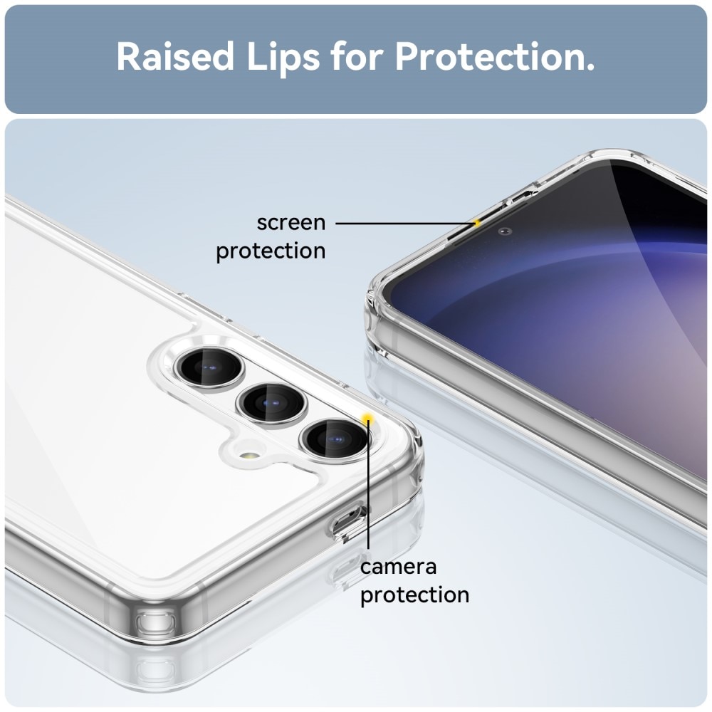 Samsung Galaxy S24 Hybride Handyhülle Crystal Hybrid transparent