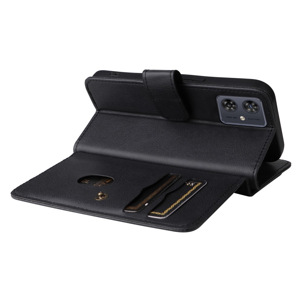 Motorola Moto G54 Handytasche Multi-slot, schwarz