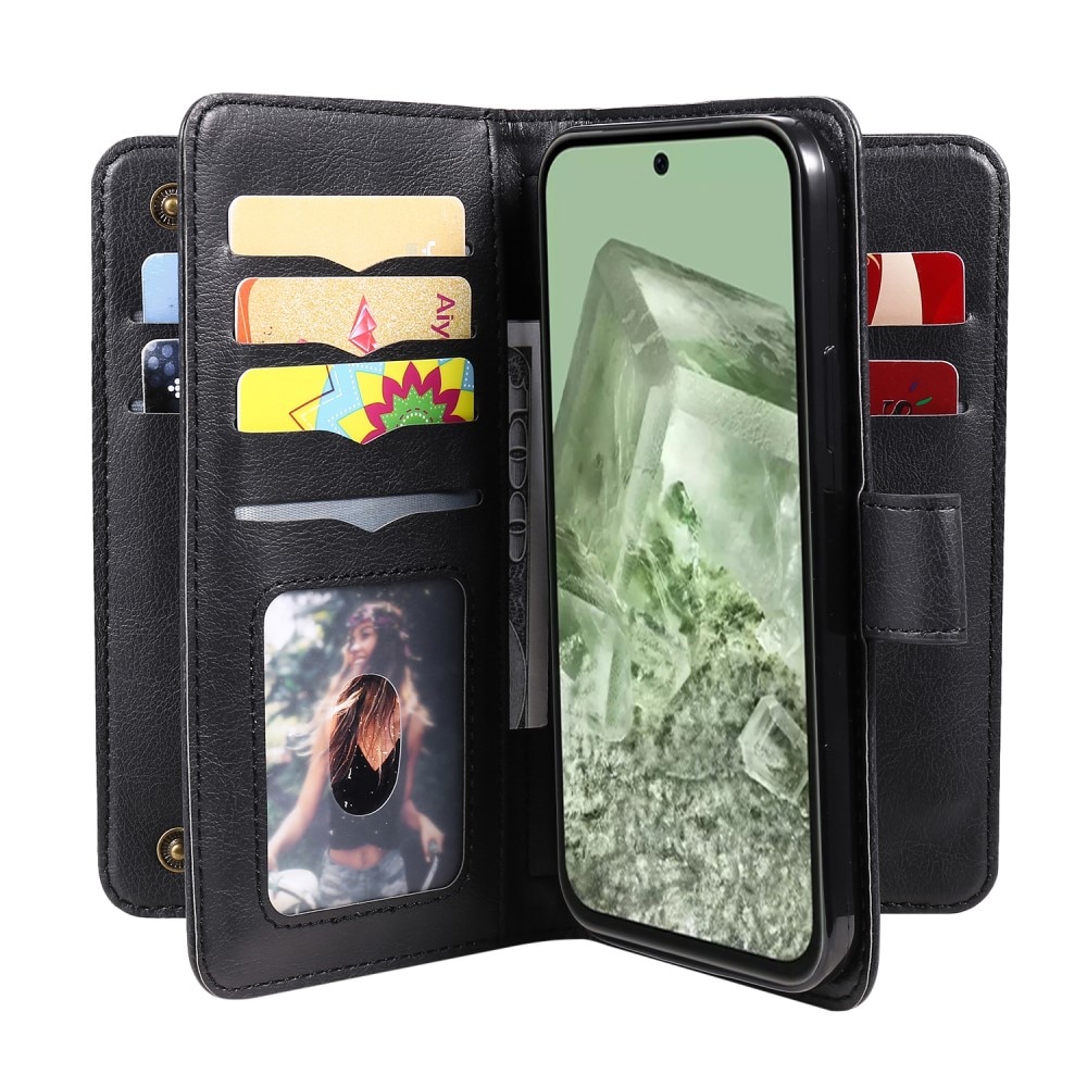 Google Pixel 8a Handytasche Multi-slot, schwarz