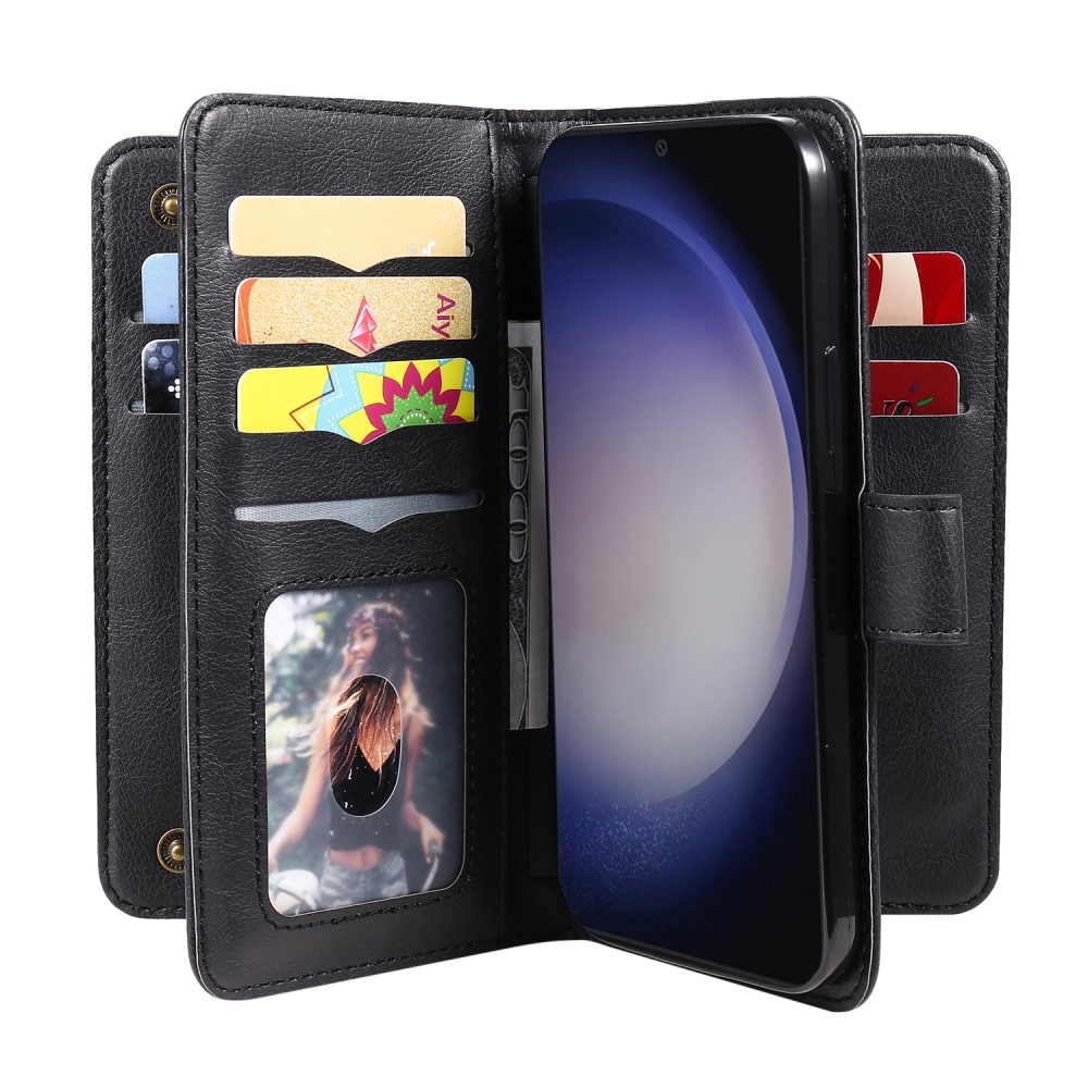 Samsung Galaxy S24 Plus Handytasche Multi-slot, schwarz
