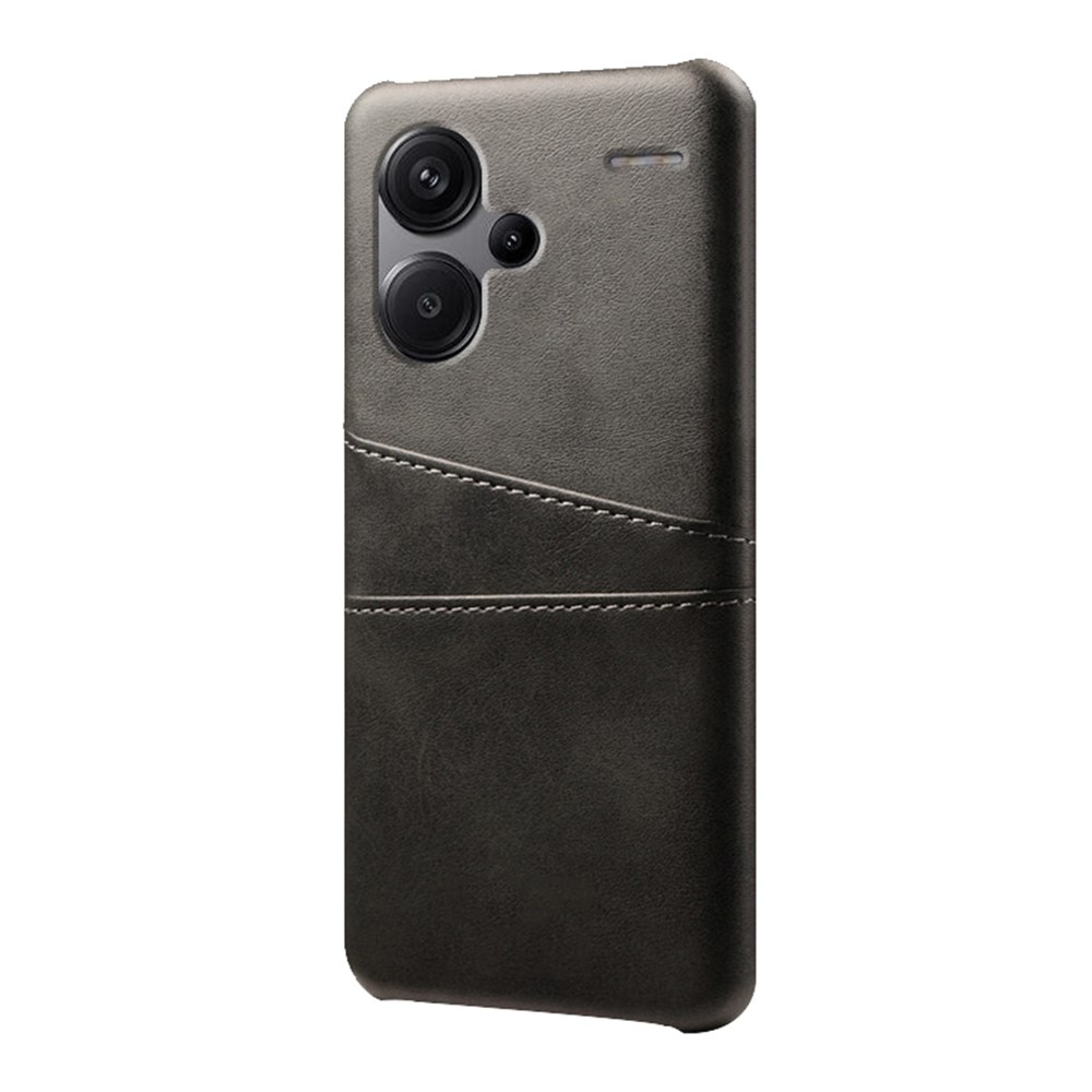 Card Slots Case Xiaomi Redmi Note 13 Pro Plus schwarz