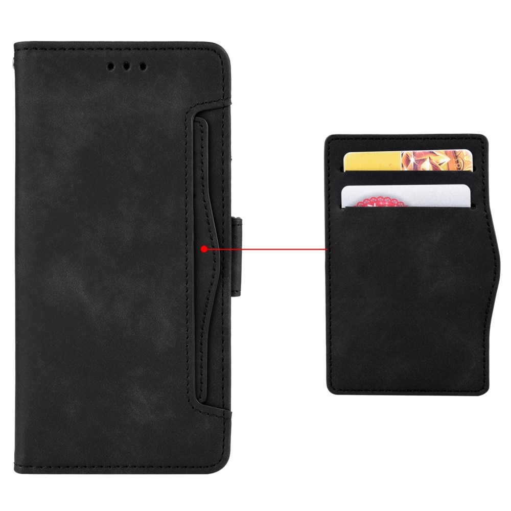 Xiaomi Redmi 13C Multi Portemonnaie-Hülle schwarz