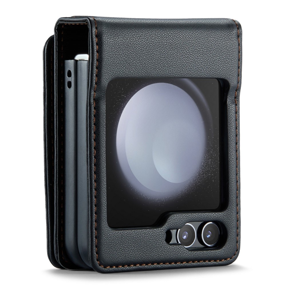 RFID-geschützte Portemonnaie-Hülle Samsung Galaxy Z Flip 5 schwarz