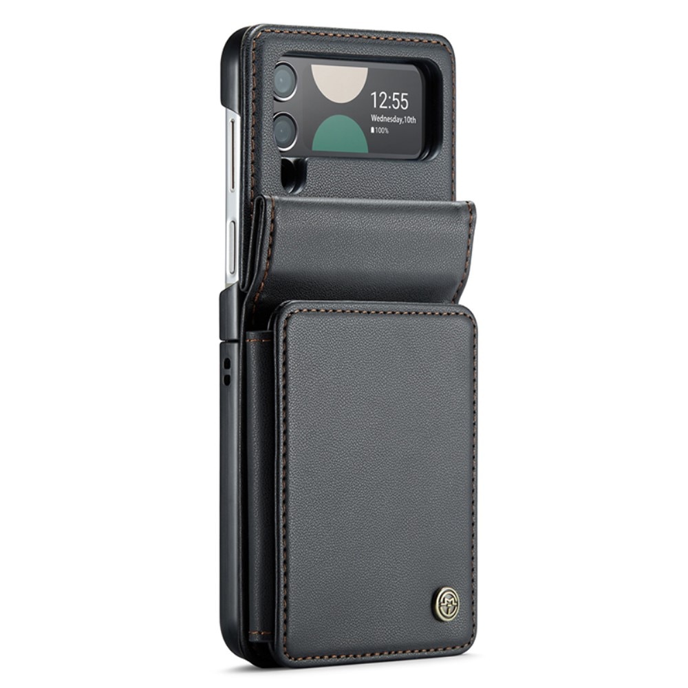 RFID-geschützte Portemonnaie-Hülle Samsung Galaxy Z Flip 3 schwarz