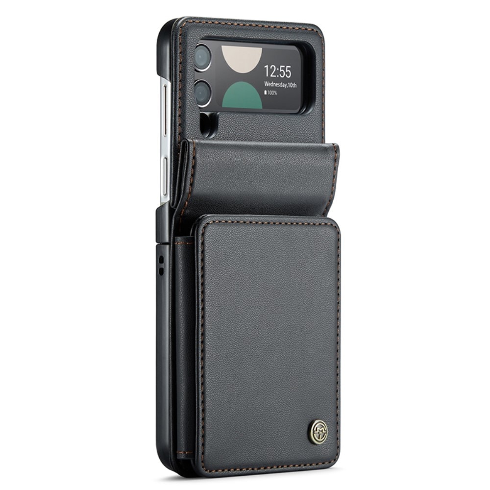 RFID-geschützte Portemonnaie-Hülle Samsung Galaxy Z Flip 4 schwarz